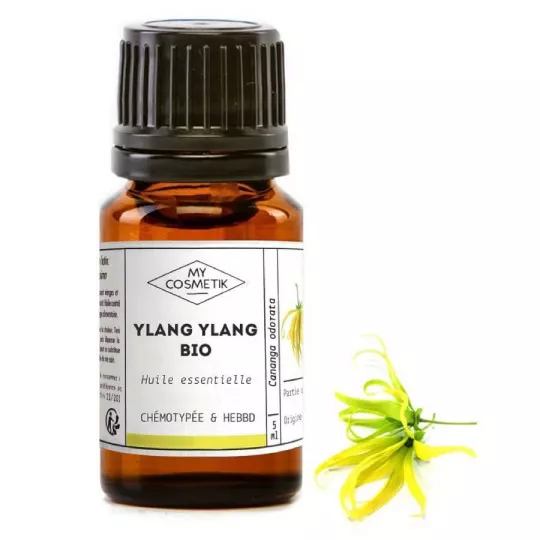 Aceite esencial de ylang ylang orgánico