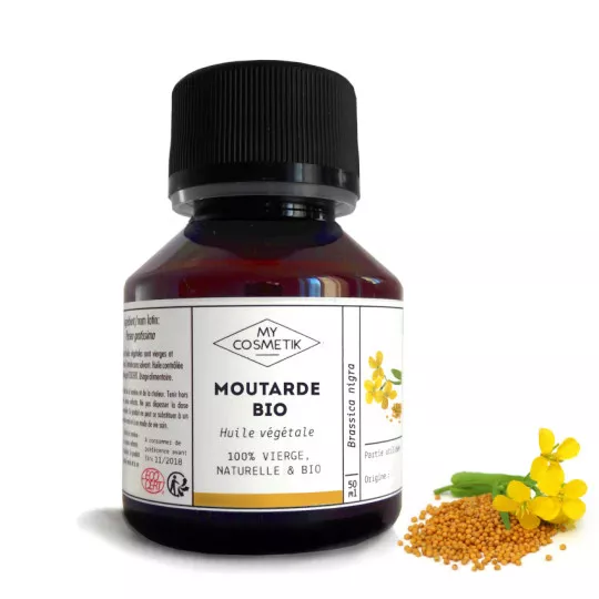 Aceite vegetal de mostaza ecológico