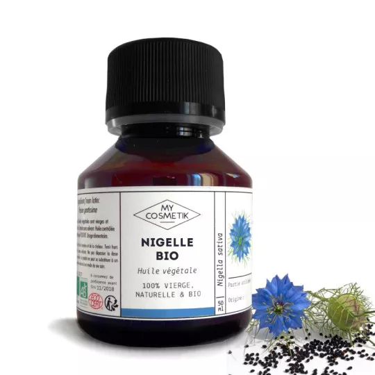 Aceite vegetal de Nigella ecológico